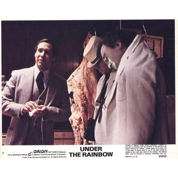 Under The Rainbow Movie Poster Style D 11 X 14 1981 Walmart Com Walmart Com