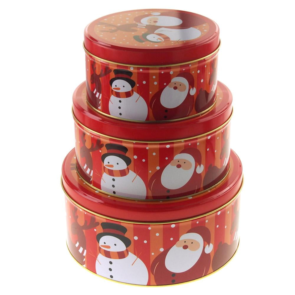 Christmas baking tins