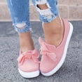 thumbnail image 6 of Willtoo Platform Sneakers for Women - Comfortable Slip On Shoes with Bow Pink, 6 of 6