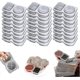 thumbnail image 3 of Reusable Snack Pack Containers,Nut Cheese Collapsible Snack Containers with Lids, 3 of 5