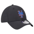thumbnail image 3 of Men's New Era  Black New York Mets Night 39THIRTY Flex Hat, 3 of 5