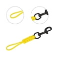 thumbnail image 2 of [Con Video] Cuerda Tejida A Mano Gancho Una Sola Cabeza Equipo BCD Buceo Acero Inoxidable 316 Cuerda Antipérdida Hebilla Cuerda Seguridad Subacuática (amarillo), 2 of 7