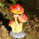 thumbnail image 4 of Micropaisaje de jardín en miniatura, figura decorativa para el hogar, seta 3 cabezas, 4 of 8