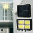 thumbnail image 5 of EROCK Outdoor Motion Sensor Solar Light 128 COB Porch LED Lighting Wall Streey Lights, 5 of 14