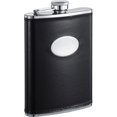 thumbnail image 1 of Visol VF5019 Flacon de Liqueur en Cuir Noir Franc Visol - 8 oz, 1 of 1
