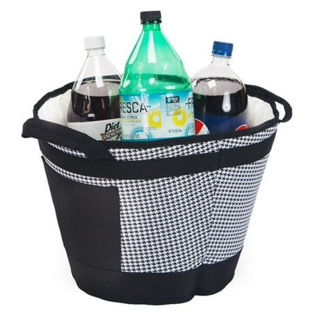 Picnic Plus Austin 18 Can Houndstooth Ice Bucket