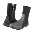 thumbnail image 3 of funtasica Neoprene Dive Boots Snorkeling Booties 5mm with Side Zipper Scuba Diving Boots Wetsuit Boots for Wakeboarding Beach Adult Men 9, 3 of 8
