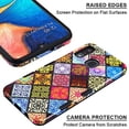 thumbnail image 4 of Kaleidio Case For Samsung Galaxy A20 A205 [TUFF Subs] Hybrid Slim Armor 2-Piece [Shockproof] Protector Cover w/ Overbrawn Prying Tool [Mediterranean Quilt], 4 of 6