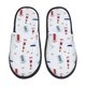 thumbnail image 1 of Balery Nautical Lighthouse Sailboat Pantuflas de Casa de Felpa Silenciosas con Diseño Estampado, Zapatillas Cómodas Antideslizantes de Algodón para Interior-Large, 1 of 8