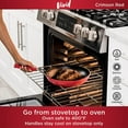 thumbnail image 4 of Ninja Foodi NeverStick Vivid Oven Safe All Range Non Stick 12" Fry Pan, 4 of 8