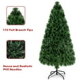 thumbnail image 6 of Costway 5Ft Pre-Lit Fiber Optic PVC Christmas Tree Metal Holiday, 6 of 10