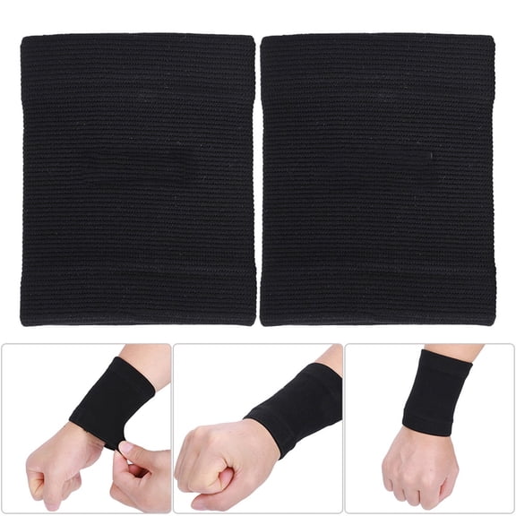 Fyydes Kritne One Size Wrist Support Polyester Fiber Adjustable, Black