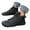 Black, variant on Oyedens Winter Hiking Boots for Women Men Fur Lined Snow Boots Walking Tennis Sneakers Ankle Booties