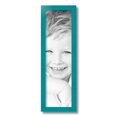thumbnail image 2 of ArtToFrames 6x21 inch Distressed Aqua Picture Frame, Green Wood Poster Frame (4485), 2 of 8