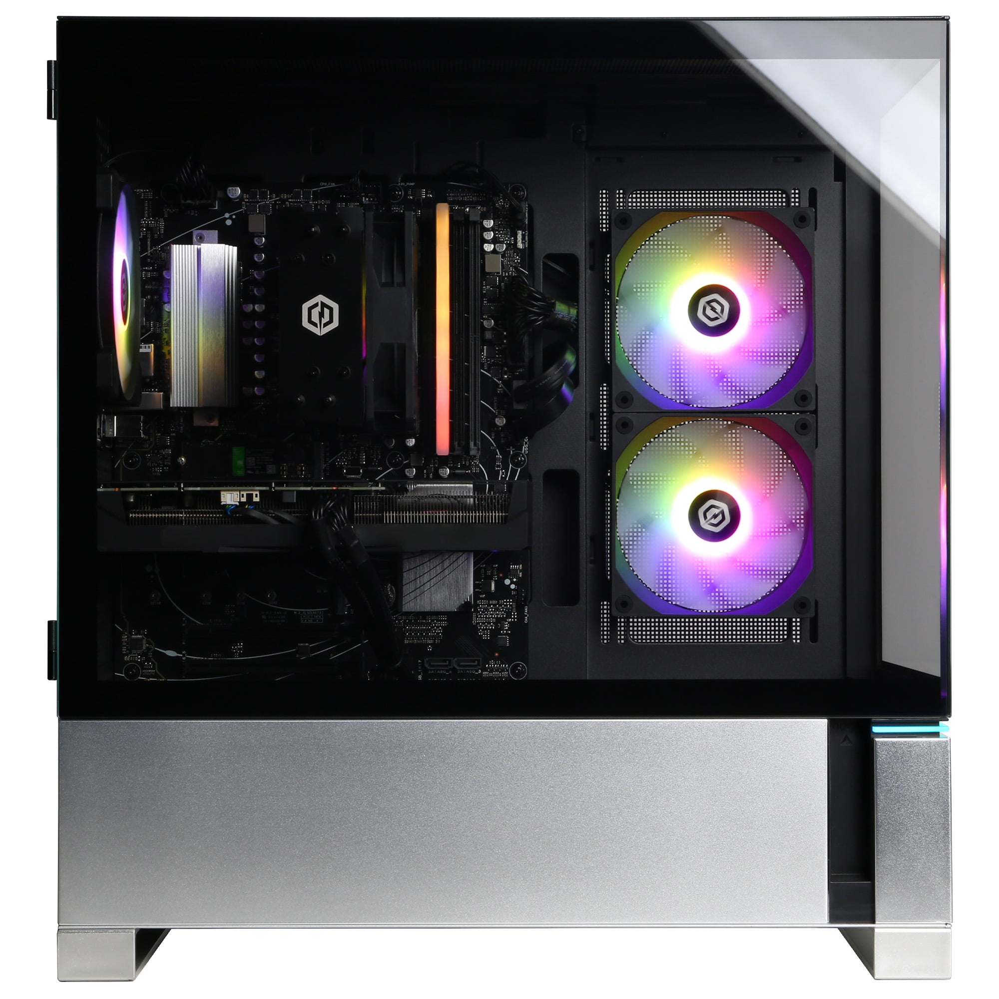 CyberPowerPC Gamer Master Gaming PC, AMD Ryzen 5 8400F, NVIDIA GeForce RTX 5050 8GB, 16GB DDR5, 1TB SSD, GMAI6000CPG