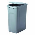 thumbnail image 2 of Knape & Vogt QT35LB-PT Trash Can Lid, 1.31-Inch by 14.5-Inch by 9.56-Inch,Platinum, 2 of 2