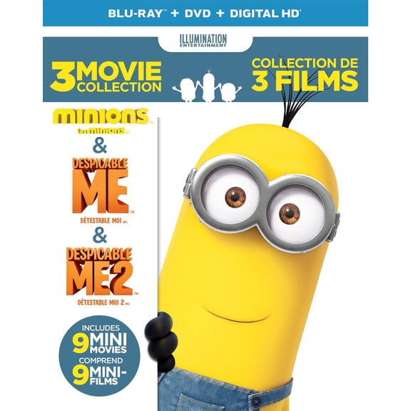 Pre-Owned Minions / Despicable Me / Despicable Me 2 (Blu-ray + DVD) (Blu-ray)