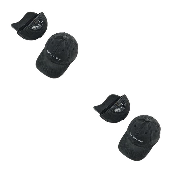 Qarigey Nueva gorra de béisbol bordada para el día del pelo malo, gorras de hip hop para papá para hombres y mujeres, gorra Type5 NO5