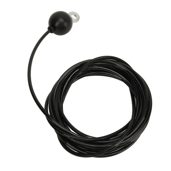 Cable Pulley, Black Heavy Duty Steel Wire Fitness Pulley System Cable Adjustable Length for Gym Home Exercise