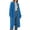 ZB Blue, variant on Idoravan Womens Knit Cardigan Womens Long Cardigan with Pockets Women'S Solid Color Long-Sleeve Pocket Cardigan Sweater