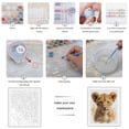 thumbnail image 3 of Paint By Numbers Kit for Adults Beginner - DIY Lion Cub Portrait Art Canvas Painting Kits for Adults, Frameless Paint By Number for Adults for Home Wall Decor 16x20 Inch, 3 of 7