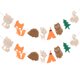 thumbnail image 1 of GOOHOCHY 2pcs Fiesta de cumpleaños Banner Fondo decorativo Cadena Banderas Adorno para niños, 1 of 7