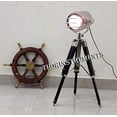thumbnail image 2 of Vintage Spotlight Black Tripod Table Lamp Home & Office Decor, 2 of 5