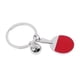 thumbnail image 4 of Lvero en apariencia de Raqueta de Accesorio de Decoracion de Bolsa Duradero Multiusos CUTICAT Llavero de estilo de tenis de mesa, 4 of 7