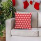 thumbnail image 4 of Descuento de Temporada, Funda de almohada con árbol de Navidad rojo Akmoler, 4 of 9