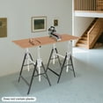 thumbnail image 3 of 2-Pack Saw Horses Folding Saw Horse, Height Adjustable Saw Horse for Woodworking, 3 of 23