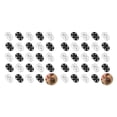 thumbnail image 1 of stanreset 24pieces Sew-on Snap Buttons Fashionable Designs With These Easy-to Craft 21mm 2Set, 1 of 1