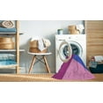 thumbnail image 2 of Ahgly Tapis Rond Lavable en Machine Intérieur Transitionnel Bleu Ardoise Moyen, 4 Pieds Rond, 2 of 7