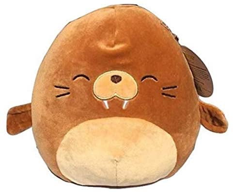 Kellytoy Squishmallow Bruce The Walrus Brown Plush 8" 2019 for sale online 