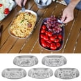 thumbnail image 1 of Meileang Outdoor Camping Plate Fruit Serving Plate Food Grade BPA Free Heat-Resistant Rustproof Barbecue Plate Camping Utensils, 1 of 7