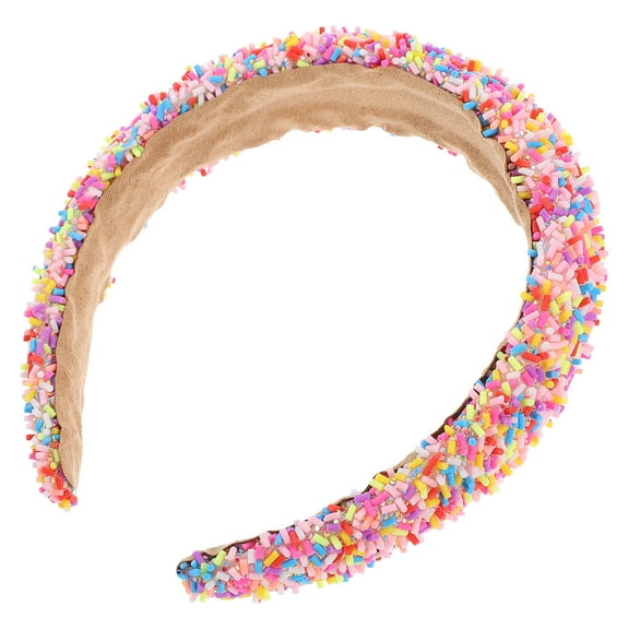 FRCOLOR  Embellished Headbands for Women Statement Washing Face Miss Girl