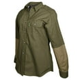 thumbnail image 2 of TAG Safari Clay Bird Shirt for Women - L-Sleeve (Moss/Khaki, X-Small), 2 of 3