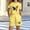 Yellow, variant on Amidoa Girls Summer 2 Piece Outfits Floral Short Sleeve and Casual Shorts Kids Clothing Set Black Size 5T