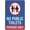 Warning Sign 4, variant on No Public Toilets Patrons Only Warning Security Outdoor Sign - 8"x12", Reflective, Weatherproof - Café, Restaurant, Store, Gas Station
