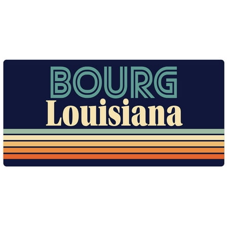 

Bourg Louisiana 5 x 2.5-Inch Fridge Magnet Retro Design