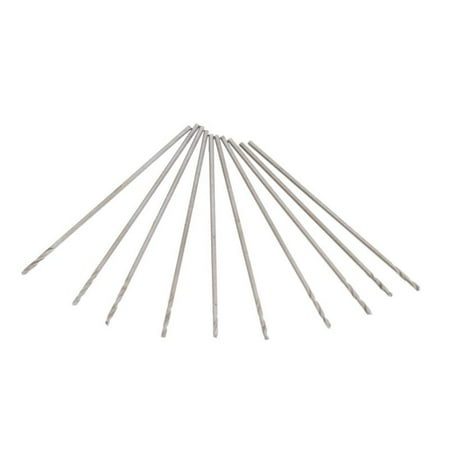 

10 Pieces 0.5-0.9mm 5% Cobalt HSS High Steel Drill Bits Sharp Durable - 0.5mm