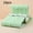 10pcs light green, variant on HangSteady Adult Plastic Clothes Hangers, White, 10 Count