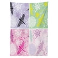 thumbnail image 3 of Ambesonne Animal Tablecloth Rectangular Table Cover, Dragonflies Dandelion, 60"x90", Multicolor, 3 of 4
