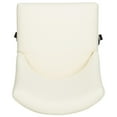 thumbnail image 4 of SAFAVIEH Scarlet Upholstered Cushioned Desk Chair with Caster, Cream, 4 of 8