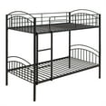 thumbnail image 6 of Aukfa Metal Bunk Bed Twin over Twin, Convertible to 2 Twin Bed Frame, Black, 6 of 10