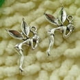 thumbnail image 2 of K-KED 150 Pcs Tibetan Silver Fairy Charms Pendant 27X20MM S3385 DIY Delicate Jewelry Making, 2 of 5