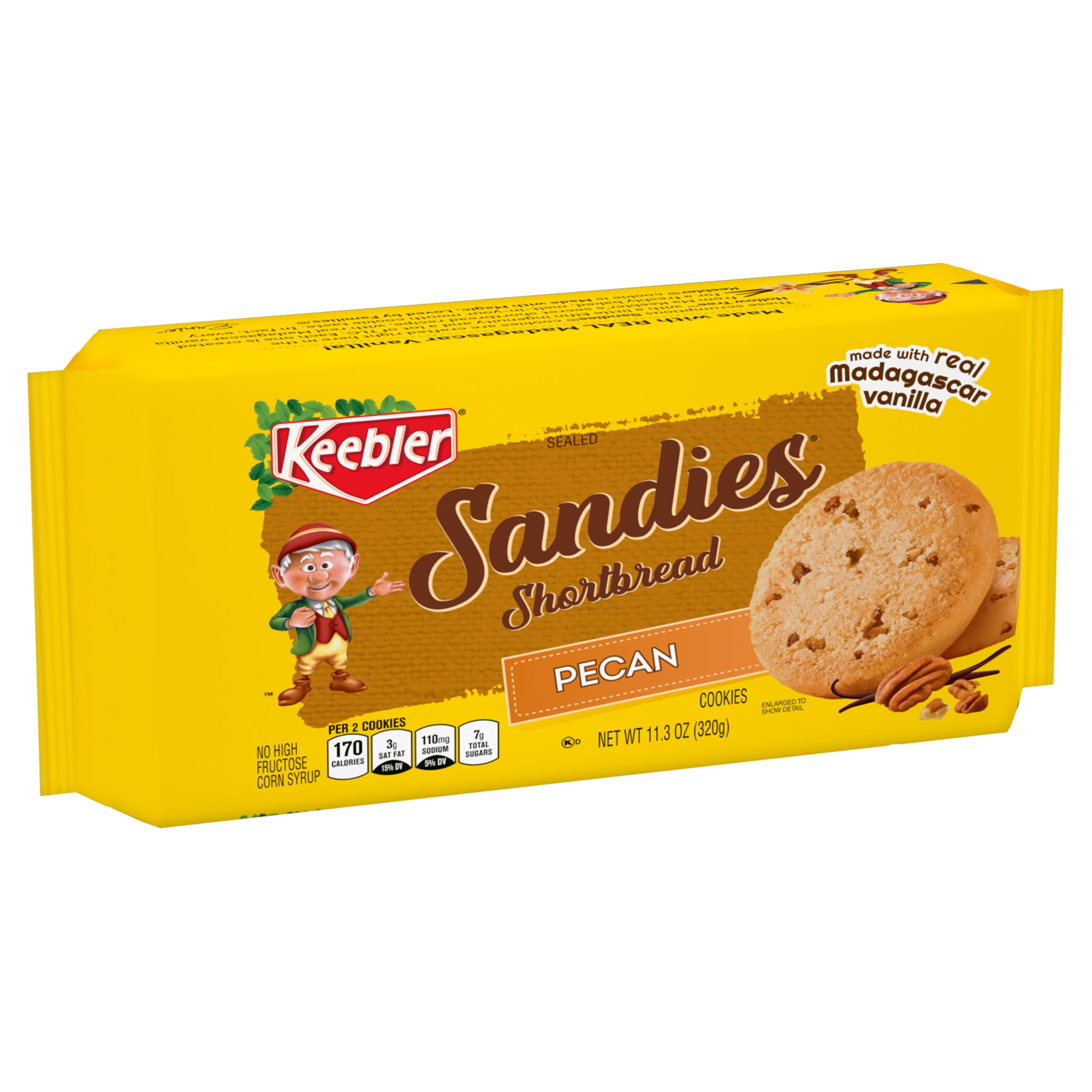 Keebler Sandies Pecan Shortbread Cookies, 11.3 oz