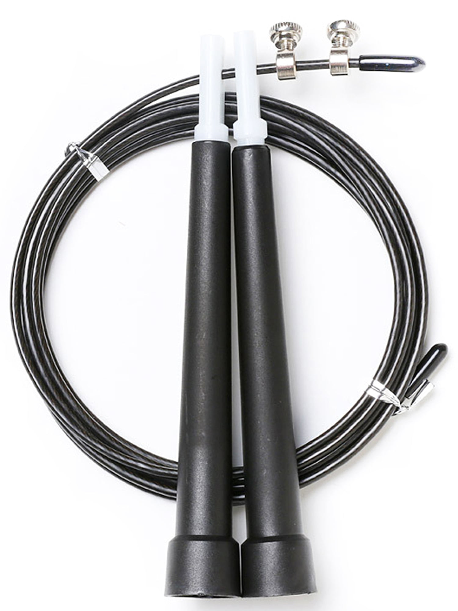 Speed Skipping Rope Adjustable Steel Cable Fitness Exercise Crossfit Boxing H2 