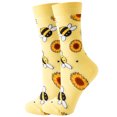 thumbnail image 1 of New Spring Autumn Women's Socks Cartoon Cat Fox Rabbit Middle Tube Socks Cute Avocado Men's Socks Cute Tide Funny Cotton Socks 43 EUR36-42, 1 of 6