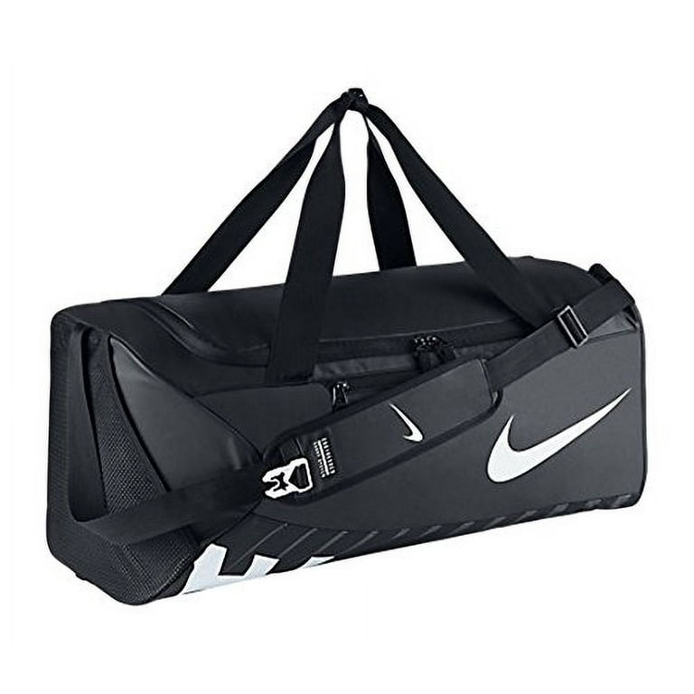 New Nike Alpha Adapt Crossbody Graphic LARGE Duffel Bag Black/Black/White
