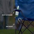 thumbnail image 6 of Coleman Portable Camping Chair with 4-Can Cooler, Cushioned Seat & Back with Side Pockets & Cup Holder, Carry Bag Included, Great for Camping, Tailgating, Firepits, Patio, & More, 6 of 8